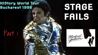 Michael Jackson - Stage Fails Part 1- Bucharest 1996 - HIStory World Tour