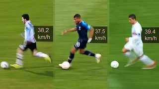 Messi, Mbappe, Ronaldo Crazy Speed Show |HD