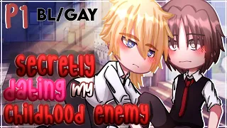 Secretly Dating My Childhood Enemy || GAY/BL || 1/3 || GCMM - GLMM || Gacha Club Mini Movie