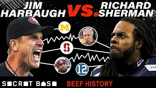 Richard Sherman’s career-altering beef with Jim Harbaugh will never end