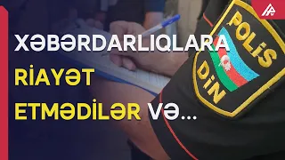 Küçədə ərzaq məhsulları satanlar cərimələndi - APA TV