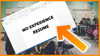How to Write a Resume for High School Students with NO experience