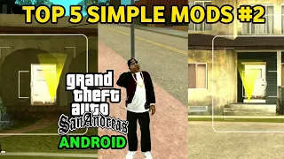 Top 5 Simple Mods #2 - GTA SA Android