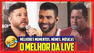 LIVE GUSTTAVO LIMA com BRUNO E MARRONE - SAIBA TUDO QUE ROLOU (Melhores Momentos, recordes, memes)