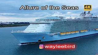 ALLURE OF THE SEAS CRUISE SHIP (4K)