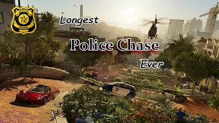 Longest Police Chase ever in Watch Dogs 2 | Hacking | Gameplay |