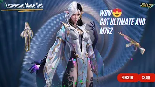 Luminous muse crate opening - Ultimate set & M762 | BGMI