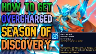 How to get Overcharged Rune Quick Guide Season of Discovery