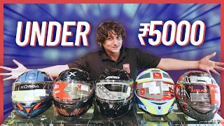 Top 5 Helmets under 5000