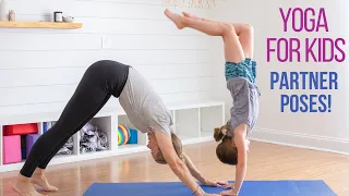 Kids Yoga | Fun with Partner Poses 👯| Child's Pose Yoga