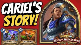 THIS GOT DARK. Cariel comes to Book of Mercenaries