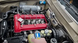 1973 Alfa Romeo GTV 2000 Cold Start