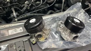 Replacing The Water Pump on B58C Engine, 2019 BMW X5, (G05)