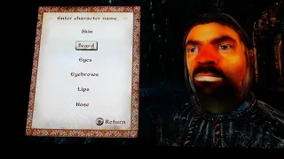 Part 2 of makeling a character in Oblivion