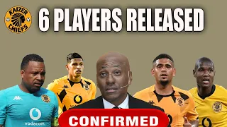 Kaizer Chiefs Release 6 Players