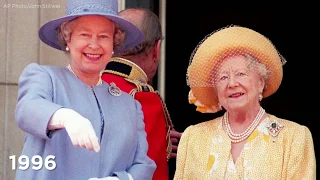 Trooping the Colour through the years