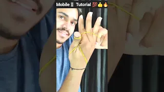 Rubber band magic trick Tutorial 🪄 ||😱 kinna Sona I| #shorts #ytshorts #viral