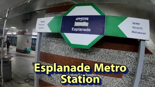 Most Awaited Video| Esplanade New Metro Station Tour | Howrah Maidan- Sealdah-Salt Lake Sector 5
