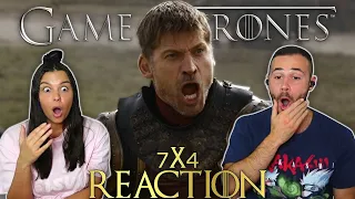 Jaime was NOT ready for this | Game of Thrones 7x4 REACTION and REVIEW | 'The Spoils of War'