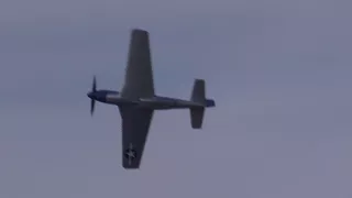 P-51D Mustang 'Miss Helen' At Dunsfold Air Show 2017