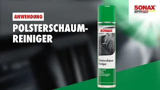 Anwendung SONAX PolsterSchaum-Reiniger