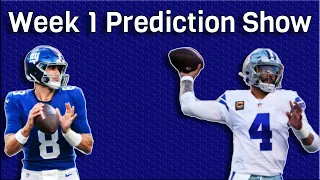 Giants vs Cowboys Week 1 2023 Preview Show + Predictions
