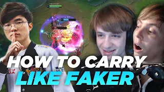 LS and Nemesis | HOW TO CARRY LIKE FAKER! VOD REVIEW