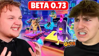 ON S’AFFRONTE SUR LA BETA 0.73 DE STUMBLE GUYS !! (Ft. Graphyx)