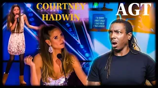 Yeah Right!! Courtney Hadwin- "13 Year Old Golden Buzzer Winning Performance" *REACTION*