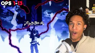 Reacting To ALL Black Clover Openings For The FIRST Time Was AMAZING.