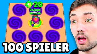 100€ MINIGAMES TURNIER gegen 100 SPIELER! 🏆