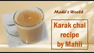 Karak chai recipe by mahii #mahiizworld #blogger #blog #views #shorts #viralshorts #viralvideo