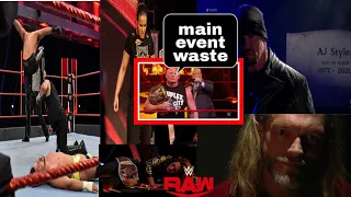 Final Raw edition before WrestleMania36, main event waste WWE Raw 30March2020 results and highlights