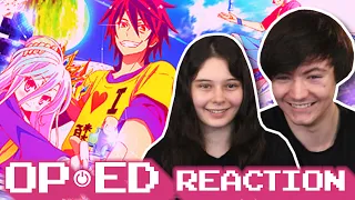 No Game No Life Opening & Ending Reaction (NGNL OP & ED Reaction/Review)