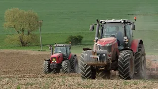 Setí kukuřice/ Příprava  2023  Massey Ferguson & New Holland & Monosem & Köckerling ...