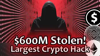 BIGGEST HACK In CRYPTO History! $600 MILLION STOLEN - Poly Network