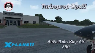 Turboprop Ops!  | X-Plane 11 | King Air 350 | KSJT-KMNE | VATSIM