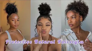 Beautiful natural hairstyles compilation #hair #naturalhair