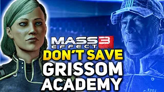 Mass Effect 3 - What Happens If You DON'T SAVE Grissom Academy?