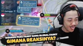 Begini Reaksi Seorang Top Global Fanny Melihat Fanny Dwiwoii - Mobile Legends