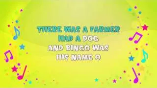 B I N G O | Karaoke | Bingo | Clapping Song | Nursery Rhyme | KiddieOK