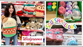 SQUISHMALLOW HUNTING at the mall! Christmas, Sanrio, and more cuties!