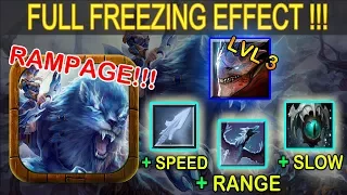 Reported: Skill Freezing Abuse! [Dragon Build+Skadi+Frost Arrows+Arctic Burn] Ability Draft Dota 2