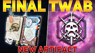 NEW Hunter's Journal Artifact Mods, Final Shape Raid Name Revealed (FINAL TWAB) | Destiny 2