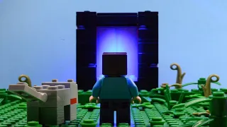 Minecraft: A Portal to Misery | Lego Stop Motion
