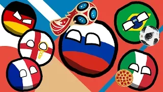 Marble Race FIFA 2018 World Cup Countryballs  Prediction Russia | Group Stage + Play-Off