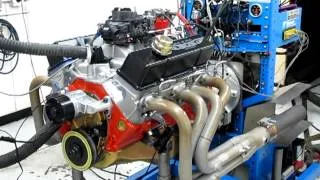 Upgraded 350 ZZ4 engine dyno at Westech - Best Of Show Coach Works