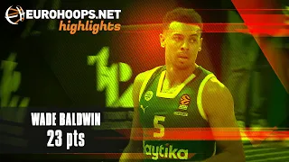 Wade Baldwin Iv (23 points) Highlights vs. LDLC ASVEL Villeurbanne