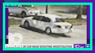 Police searching for men inside of car spotted near shooting at St. Pete park