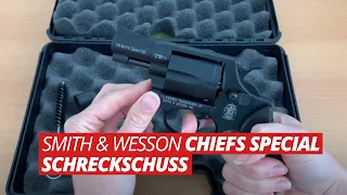 Smith & Wesson Chiefs Special Schreckschuss Revolver - 9 mm R.K. schwarz